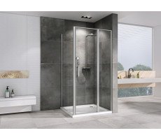 Душевой уголок ABBER Sonnenstrand AG04110S-S90 хром 