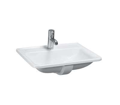 Раковина встраиваемая сверху 56х44см Laufen Pro 8.1396.1.000.104.1 Белый Раковина встраиваемая сверху 56х44см Laufen Pro 8.1396.1.000.104.1 Белый