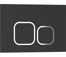 Кнопка смыва IBERICA BLANCA ESTI-Q ABS-пластик, черный матовый (IB.B083.002.000) Кнопка смыва IBERICA BLANCA ESTI-Q ABS-пластик, черный матовый (IB.B083.002.000)