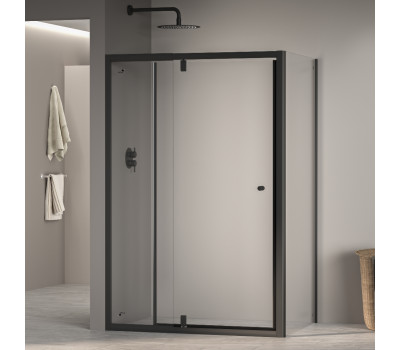 Душевой уголок 90x80 RGW Passage 41084498-014 Черный матовый Душевой уголок 90x80 RGW Passage 41084498-014 Черный матовый