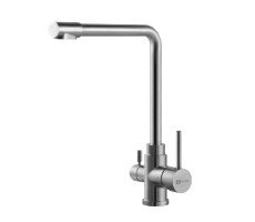 Смеситель для кухонной мойки Lemark Expert LM5060S хром матовый Смеситель для кухонной мойки Lemark Expert LM5060S хром матовый