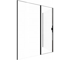 Душевой уголок Allen Brau Priority 160x100 3.31039.BBA + 3.31048.BBA черный браш 