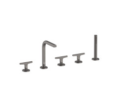 Смеситель для ванны Fantini Sailing 67 P5 J065 Gun metal 