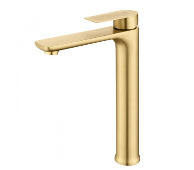 Смеситель для раковины высокий Prohanss P35.15.03, золотой сатин Смеситель для раковины высокий Prohanss P35.15.03, золотой сатин