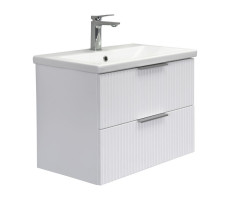 Тумба-умывальник подвесная Comforty Лима-70П2 белая матовая с раковиной Como 70 00-00019188 Тумба-умывальник подвесная Comforty Лима-70П2 белая матовая с раковиной Como 70 00-00019188