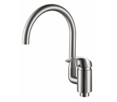 Смеситель для кухонной мойки  KAISER Nova 23044-5 серебро 