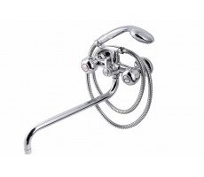 Смеситель для ванны с душем FAUZT FZs-435-21 тип См-ВУДРНШлА  Смеситель для ванны с душем FAUZT FZs-435-21 тип См-ВУДРНШлА