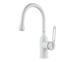 Смеситель для раковины Raffine F101C, белый