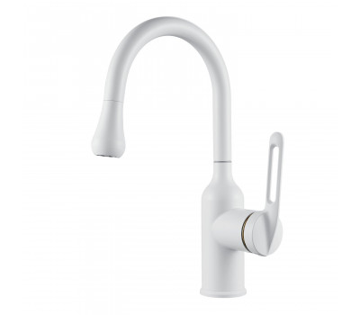 Смеситель для раковины Raffine F101C, белый