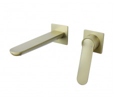 Смеситель для раковины Bronze de Luxe ICON 7006CG матовое золото 