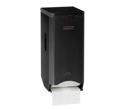 Диспенсер для туалетной бумаги MEDICLINICS PR2784B матовый черный 