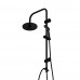 Душевая система Dorff Comfort D0708000BL Черный 