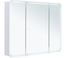 Зеркальный шкаф Aquanet Оптима 110 с LED подсветкой 00341428 