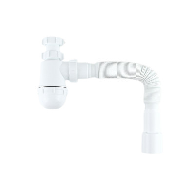 Сифон бутылочный IDDIS Optima Home 1.1/4x40мм, с гофротрубой 40/50мм 900B000010VD Сифон бутылочный IDDIS Optima Home 1.1/4x40мм, с гофротрубой 40/50мм 900B000010VD
