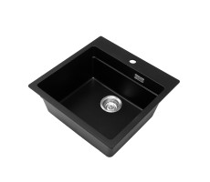Кухонная мойка Grandex Aqua Comfort 500405, черный металлик