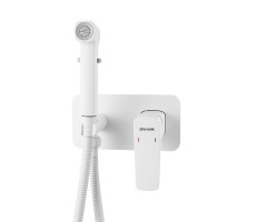 Гигиенический душ со смесителем Shevanik S9905C, белый