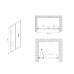 Душевая дверь ABBER Sonnenstrand AG07120B черный матовый 