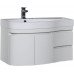 Тумба под раковину Aquanet Сопрано 95 L белый (2 дверцы 2 ящика) Тумба под раковину Aquanet Сопрано 95 L белый (2 дверцы 2 ящика)