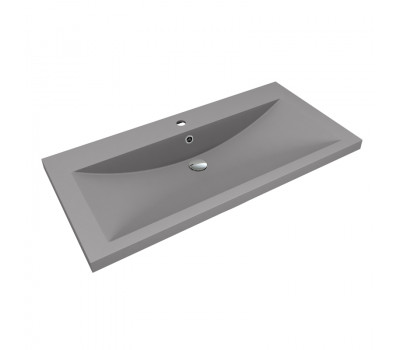 Раковина Florentina Анита 100 см 10.150.01000.307, серый шёлк 