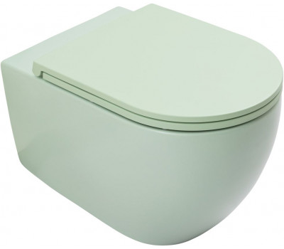 Унитаз подвесной Allen Brau Reality 4.32015.MT мятный 