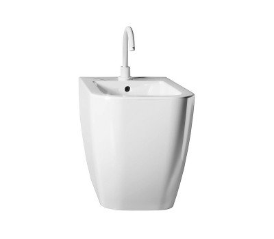 Биде приставное Hatria Y1V901 BIANCA цвет белый 