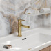 Смеситель для раковины WasserKRAFT Neckar 2100 2103 золото 