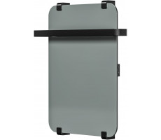 Полотенцесушитель электрический Allen Brau Infinity 60x44 с рейлингом 2.0, черный матовый Полотенцесушитель электрический Allen Brau Infinity 60x44 с рейлингом 2.0, черный матовый