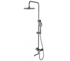 Душевая система со смесителем Sochi Gun metal ST260SCGM ESKO 