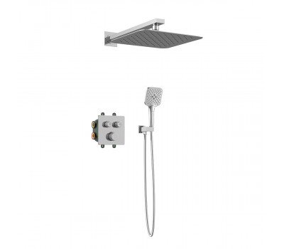 Душевой комплект Vincea VSFW-105TCH термостатический встраиваемый, двухрежимный, хром Душевой комплект Vincea VSFW-105TCH термостатический встраиваемый, двухрежимный, хром