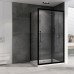 Душевой уголок ABBER Schwarzer Diamant AG30150BH-S90B черный матовый 