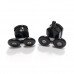 Душевой уголок ABBER Schwarzer Diamant AG30150BH-S90B черный матовый 
