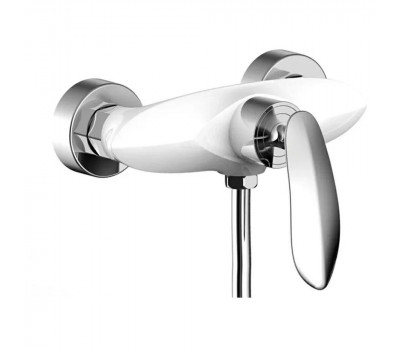 Смеситель для душа Groсenberg GB9001WC, белый/хром 