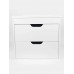 Тумба под раковину для ванной подвесная Uperwood Modul 75х44,4х55 см, белая/графит 2930205355 