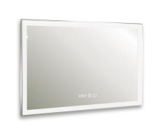 Зеркало Silver Mirrors Norma neo 3 800х600 (Сенсорный выключатель, подогрев, часы внешней настройки)