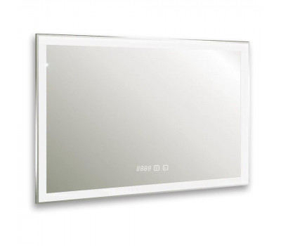 Зеркало Silver Mirrors Norma neo 3 800х600 (Сенсорный выключатель, подогрев, часы внешней настройки)