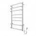Полотенцесушитель электрический AZARIO MILAN 500/800 8 секций, диммер справа, белый AZ90858W 