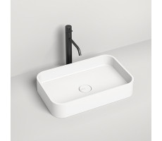 Раковина накладная Salini Callista 1101104G S-Sense Белый 