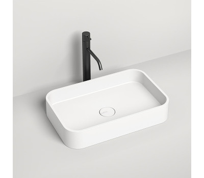 Раковина накладная Salini Callista 1101104G S-Sense Белый 