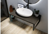 Столешница 1Marka GRUNGE LOFT 80 Бетон темно-серый