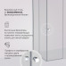 Душевое ограждение 100x100 см, без поддона AM.PM X-joy W94G-403-100100-MТ1К  