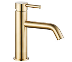 Смеситель для раковины AQUAme Siena AQM6210GG Золото 