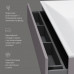 База под раковину подвесная AM.PM Inspire V2.0 M50AFHX1203EGM Элегантный серый матовый 