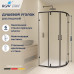 Душевой уголок RGW CL-55B 800x800 72095588-14 Черный 