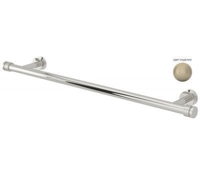 Полка Сунержа прямая д 470 материал-нержавеющая сталь цвет-RAL 7048 (Перламутровый мышино-серый) 7048-2012-0470 