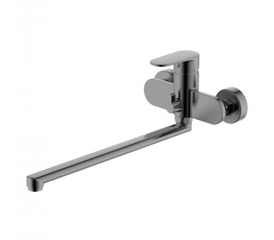 Смеситель для ванны Aquatek НИКА AQ1842BGM оружейная сталь 