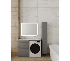 Тумба напольная STYLELINE Даллас 120 Люкс Плюс серая с раковиной ESTETUS Даллас 1200*480 левый СС-00002611 Тумба напольная STYLELINE Даллас 120 Люкс Плюс серая с раковиной ESTETUS Даллас 1200*480 левый СС-00002611