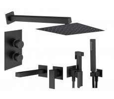 Комплект Plumberia Selection KITZTGT18QNO220 Черный матовый Комплект Plumberia Selection KITZTGT18QNO220 Черный матовый