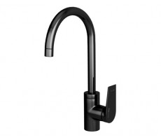 Смеситель для кухни WasserKRAFT Glan 6600 6607 черный матовый 