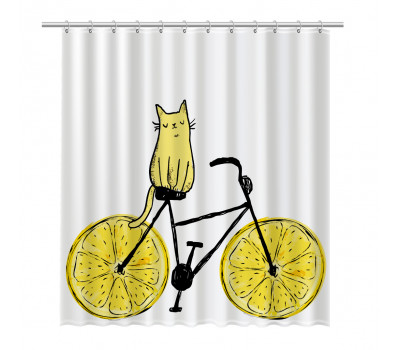 Штора для ванной Fixsen Cat FX-2515 Штора для ванной Fixsen Cat FX-2515