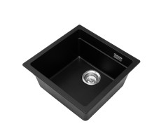 Кухонная мойка Grandex Aqua Comfort 500105, черный металлик